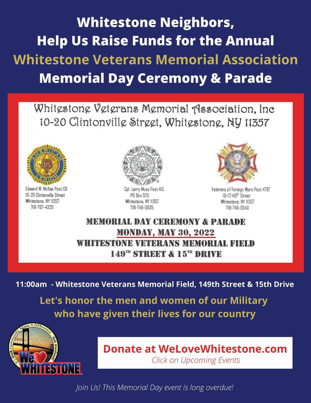 2022 WVMA Memorial Day Ceremony & Parade We Love Whitestone